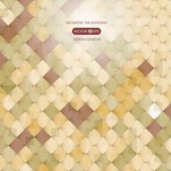 Abstract beige background with elements of geometry square