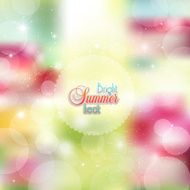 Summer abstract bright background