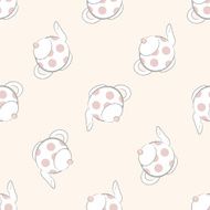 kitchenware teapot icon 10 seamless pattern