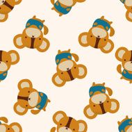 Animal icon 10 seamless pattern