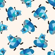 bizarre monster icon 10 seamless pattern
