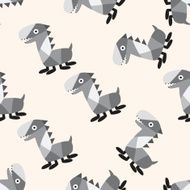 bizarre monster icon 10 seamless pattern N2