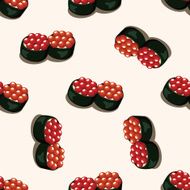 sushi seamless pattern N7