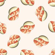 sushi seamless pattern N10