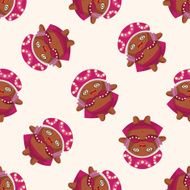 Carnival Dancer seamless pattern N3