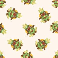 Carnival Dancer seamless pattern N4