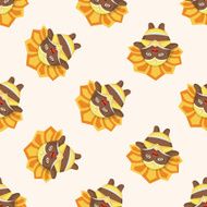 Carnival Dancer seamless pattern N7