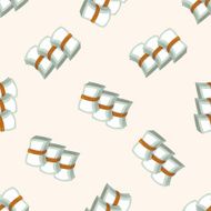 casino cash seamless pattern
