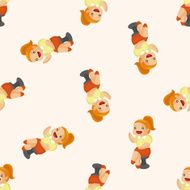 Office workers seamless pattern N16