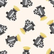 video icon seamless pattern