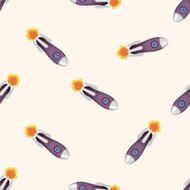 spaceship seamless pattern N6