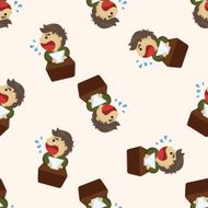 Office workers seamless pattern N20