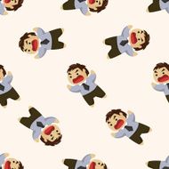 Office workers seamless pattern N21