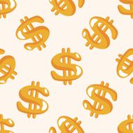 Financial money seamless pattern