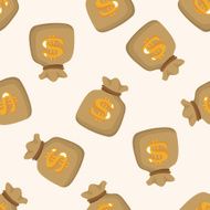 Financial money seamless pattern N2