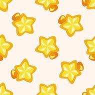 Christmas star seamless pattern