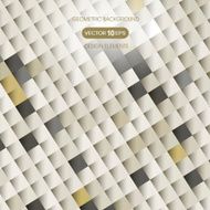 bright abstract background of the polygon
