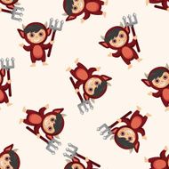 party cartoon costume seamless pattern N3