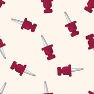 push pin seamless pattern