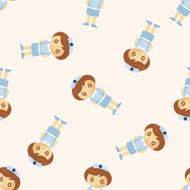 nurse seamless pattern
