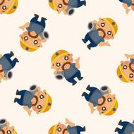 worker seamless pattern