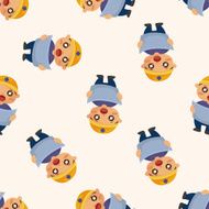 worker seamless pattern N2