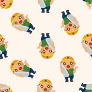 worker seamless pattern N6