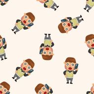 Office workers seamless pattern N39