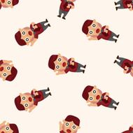 Office workers seamless pattern N40