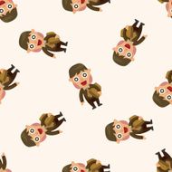 Office workers seamless pattern N42