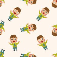 Office workers seamless pattern N44
