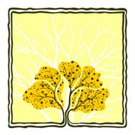 background with a tree N7