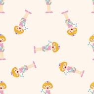 nurse seamless pattern N3