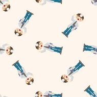 people theme doctor seamless pattern N6