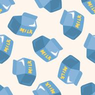 Milk seamless pattern N3