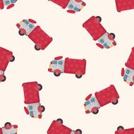 truck seamless pattern