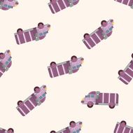 truck seamless pattern N8
