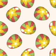 easter egg seamless pattern N2
