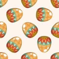 easter egg seamless pattern N7