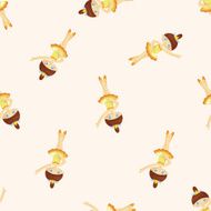 ballet dancer seamless pattern N4