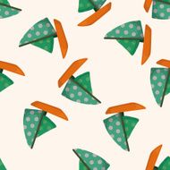 Transportation boat seamless pattern N4