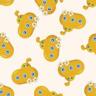Transportation boat seamless pattern N6