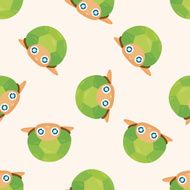 sea animal turtle cartoon seamless pattern
