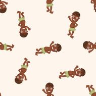 Aborigines seamless pattern N2