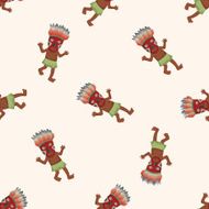 Aborigines seamless pattern N4