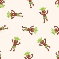 Aborigines seamless pattern N5