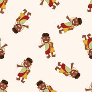 Aborigines seamless pattern N6