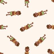 Aborigines seamless pattern N7
