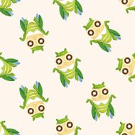 bug cartoon seamless pattern N8