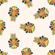 pharaoh seamless pattern